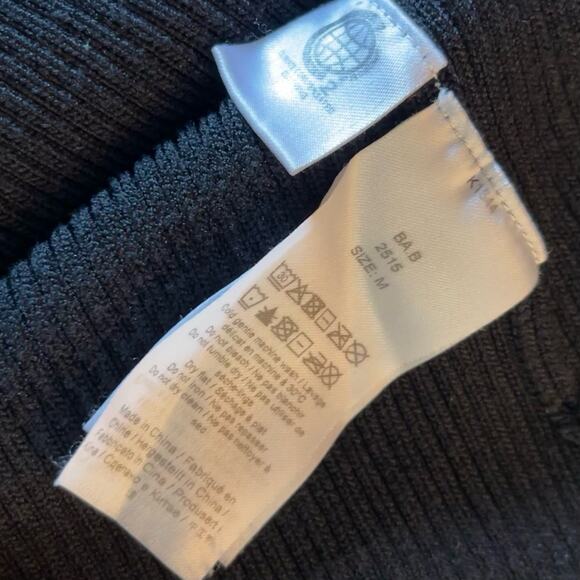 Ganni Sweater Dress Midi Ribbed Knit - Picture 7 of 7